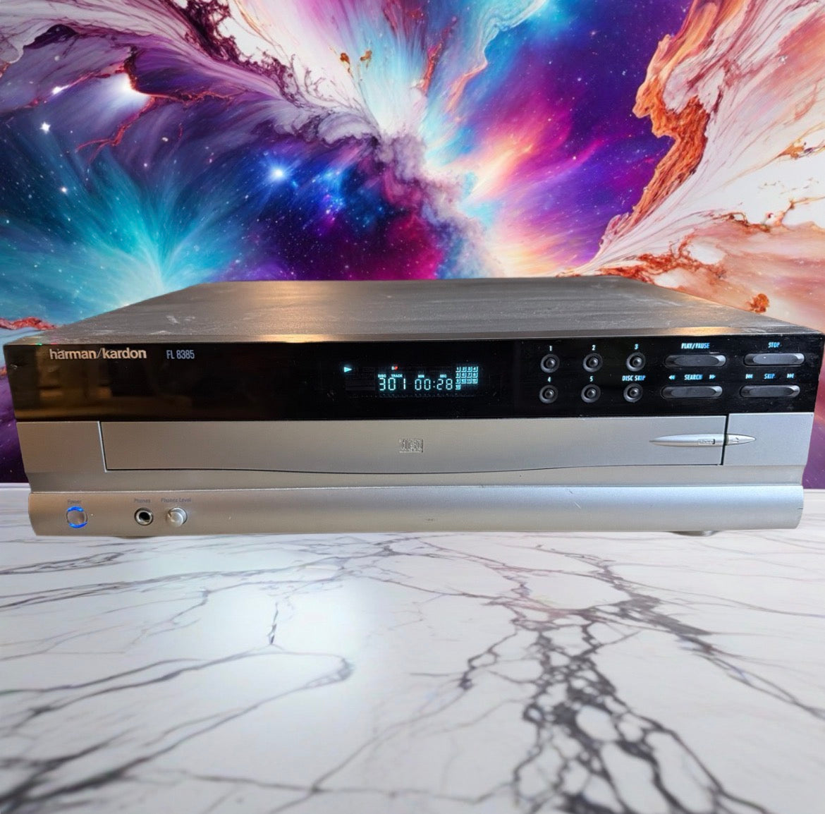 Harman Kardon FL8385 CD Player and 5-Disc Changer With Remote Fully Working🔥