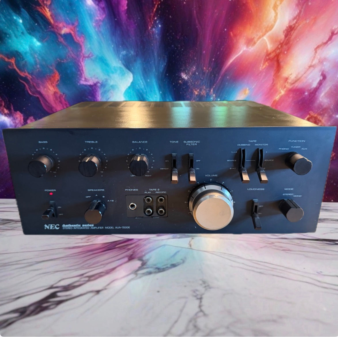 NEC AUA-7000E Authentic Series Stereo Integrated Amplifier X Rare Serviced 45WPC