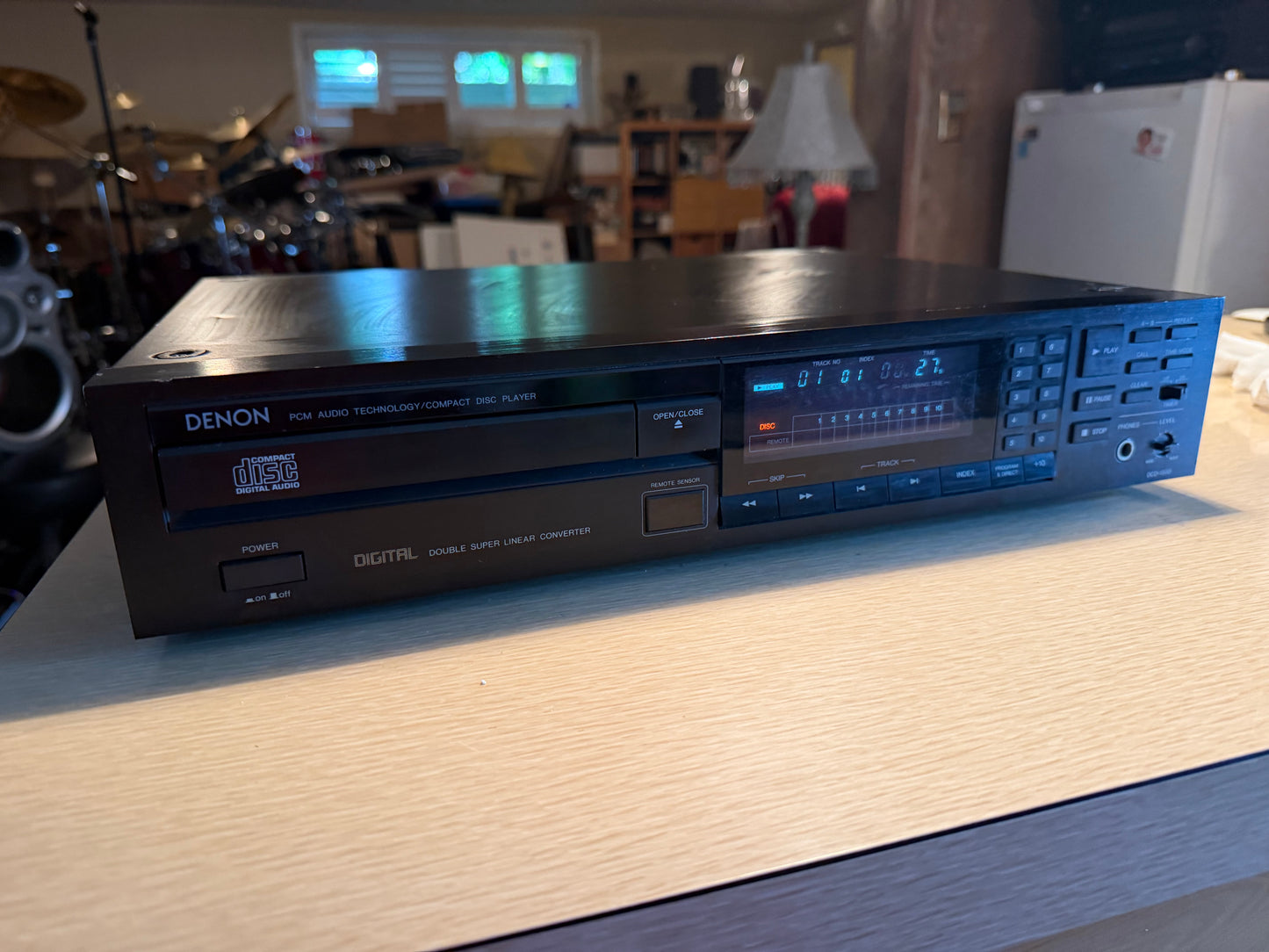 Denon DCD-1500 CD Player Full FRESH Service  Working Great Audiophile Very Rare!