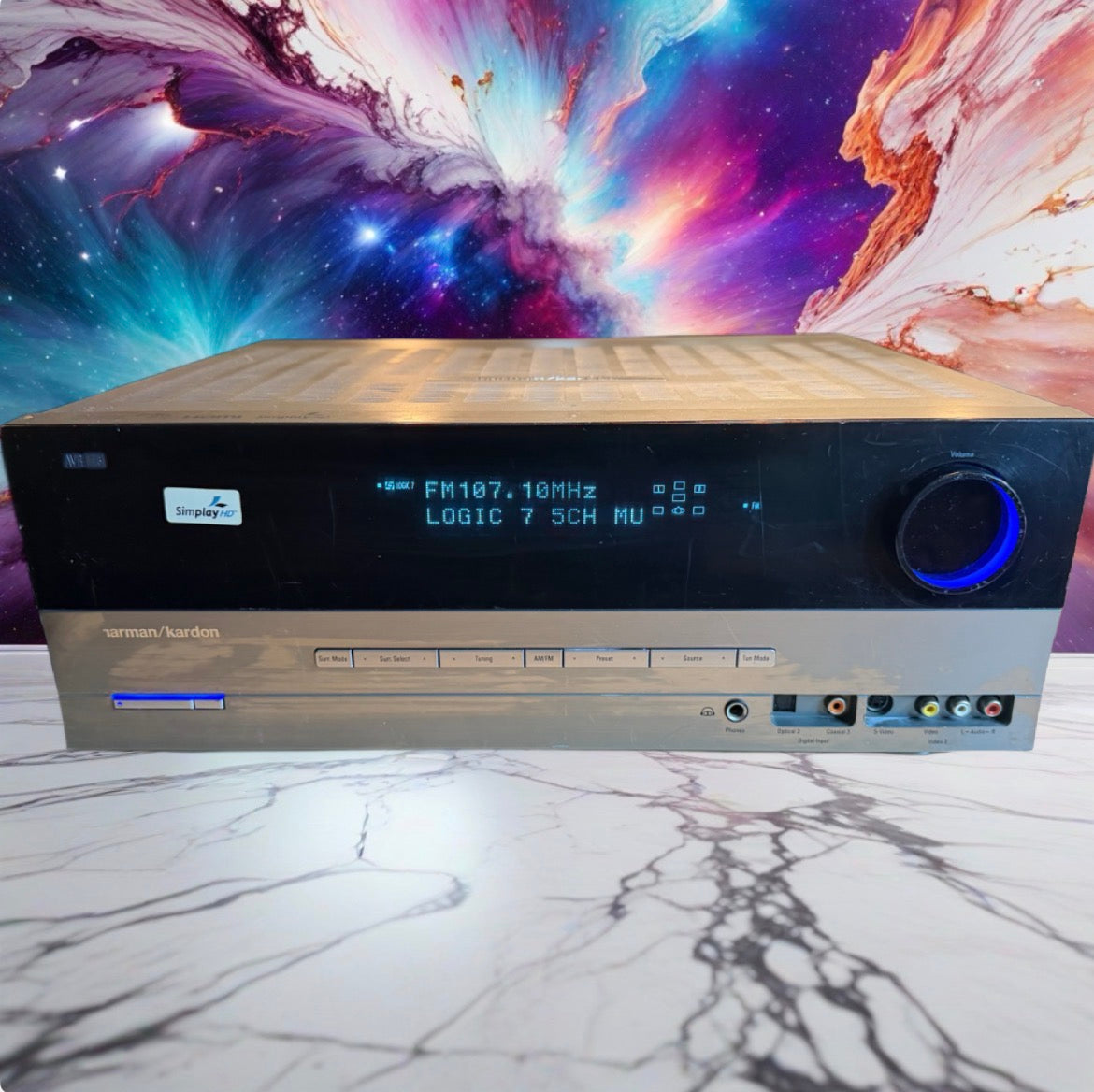 Harman Kardon AVR 146 5.1 CH HDMI Home Theater Surround Sound Stereo Receiver