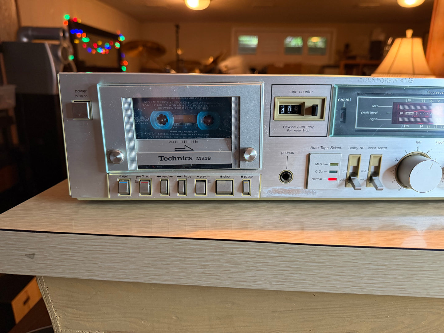 Technics RS-M218 Cassette Tape Deck Player  (SERVICED) High Fidelity Rare🎶🔥