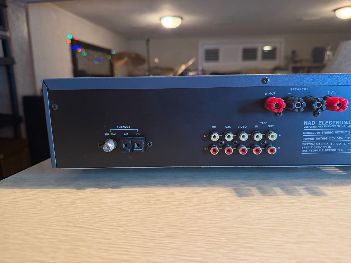 NAD 710  Stereo Hi-Fi Amplifier Tuner Fresh Service Bulbs Replaced Very Rare🔥🎶