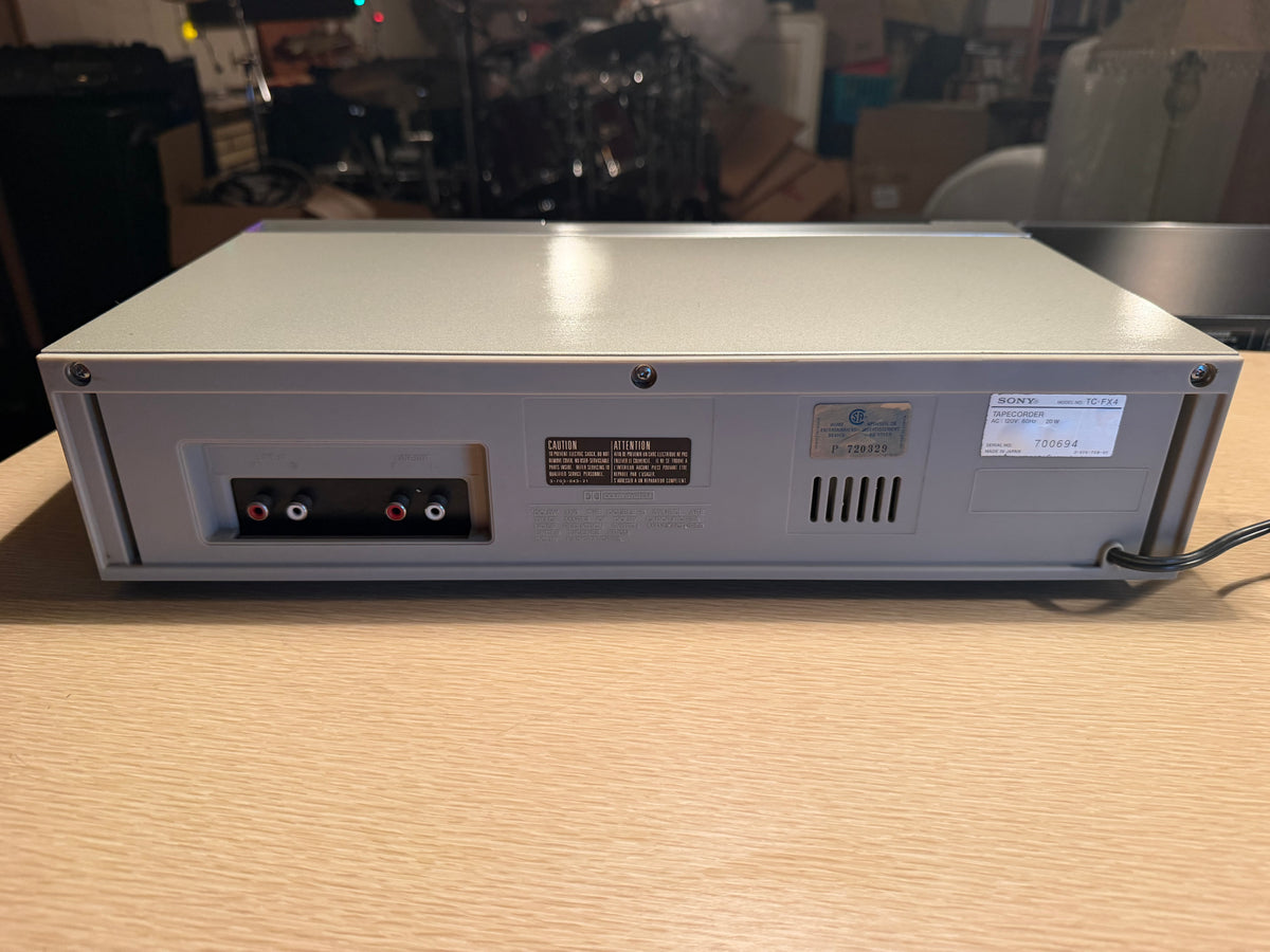 Vintage Sony Stereo Cassette Deck Player TC-FX4 High Fidelity Serviced Beauty🎶