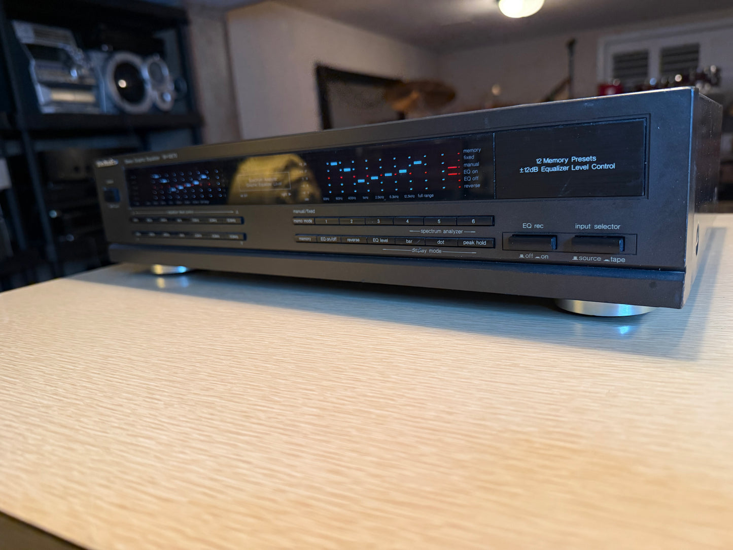 Technics SH-GE70 7 Band Graphic Equalizer Hi-Fi Separate *Serviced* Great Shape