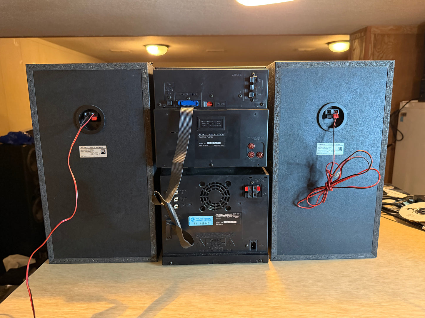 Sony MHC-C70 Hi-Fi Component System Dual Cassette Deck Professional Servicing