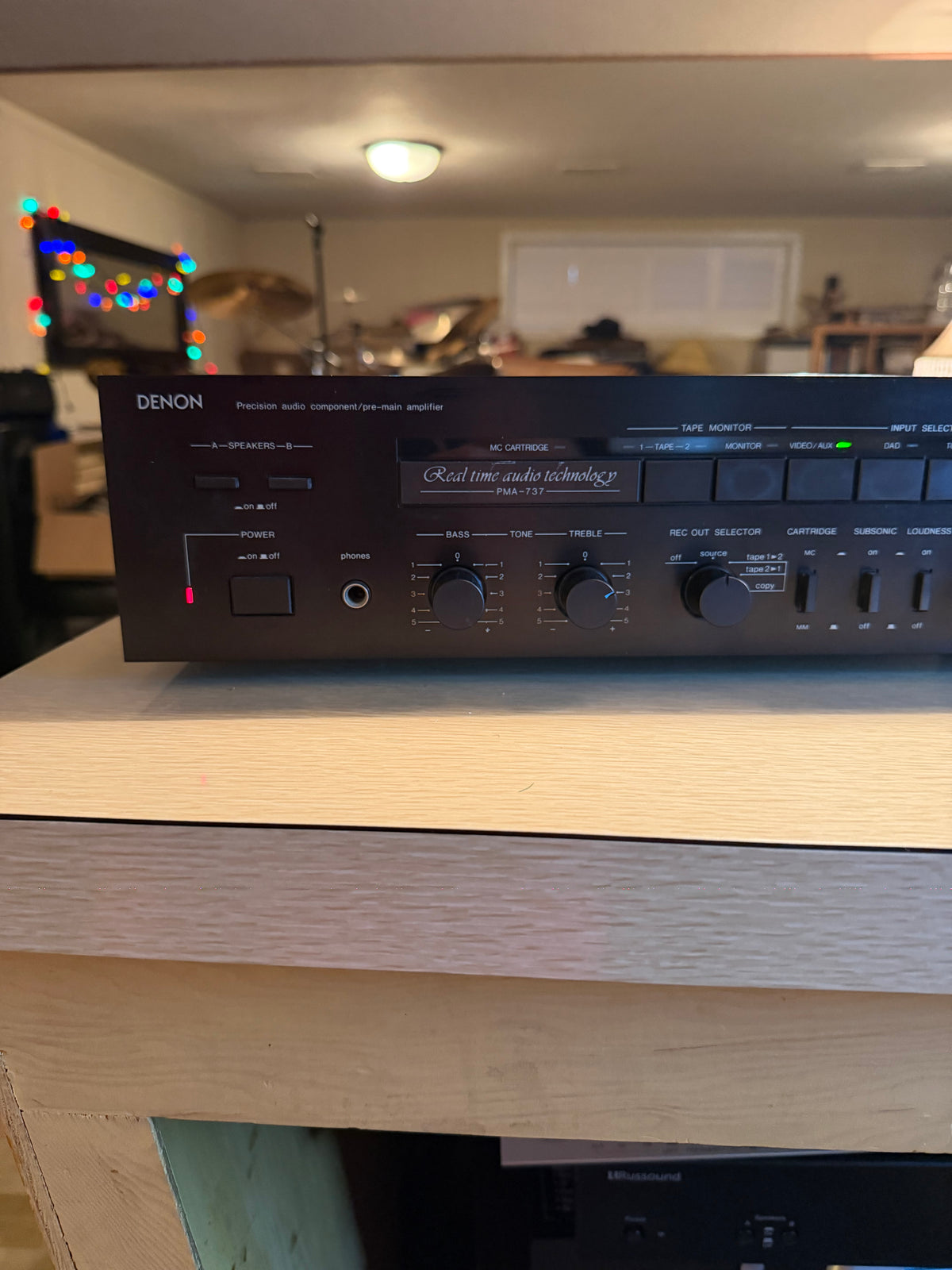 Near Mint Denon PMA-737 Pre-Main Amplifier Phono MM/MC Fresh Service OEM Box🎶🔥