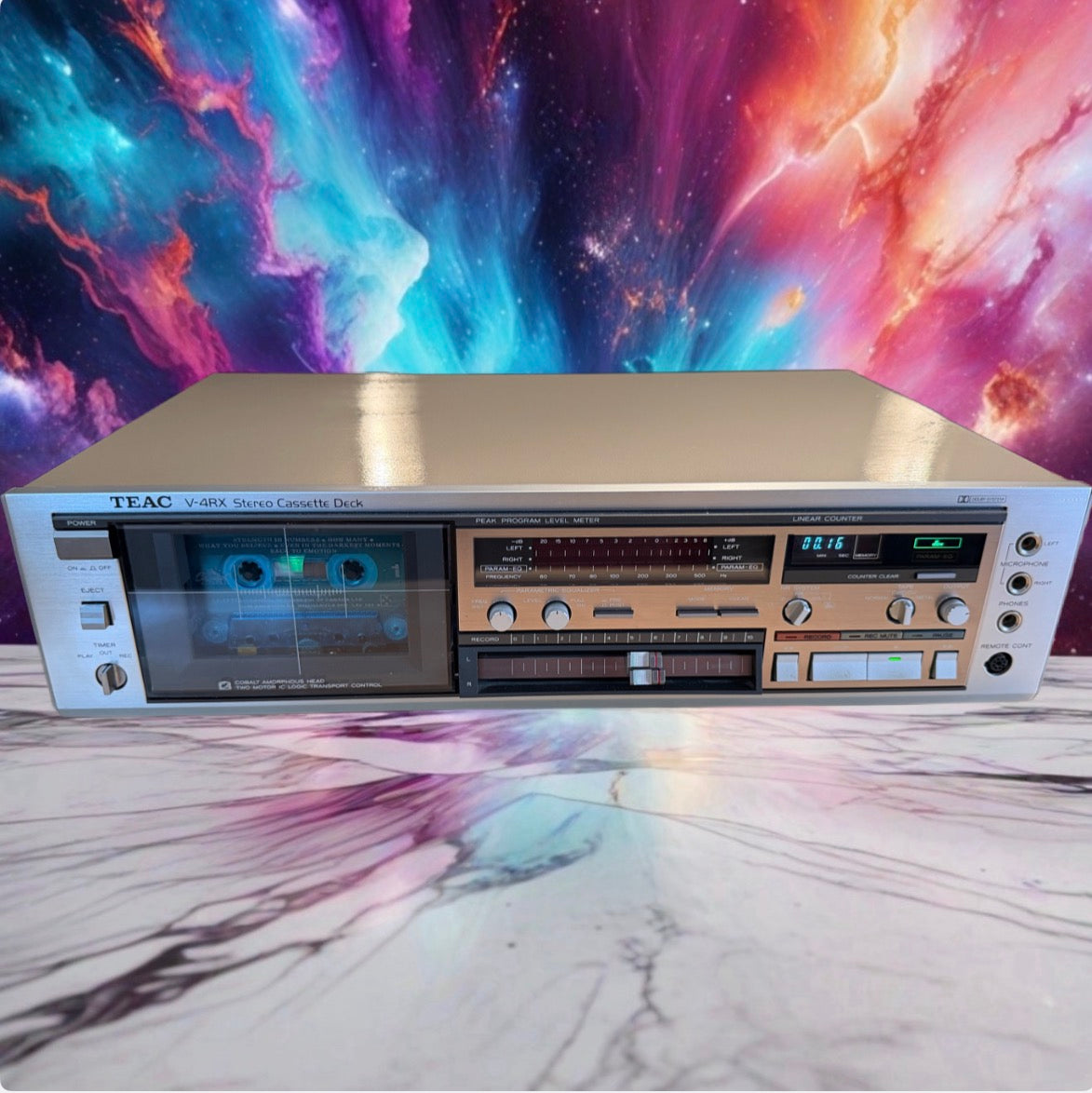 Vintage Teac Cassette Deck V-4RX Made In Japan Full Service Recapped Dbx Works✅
