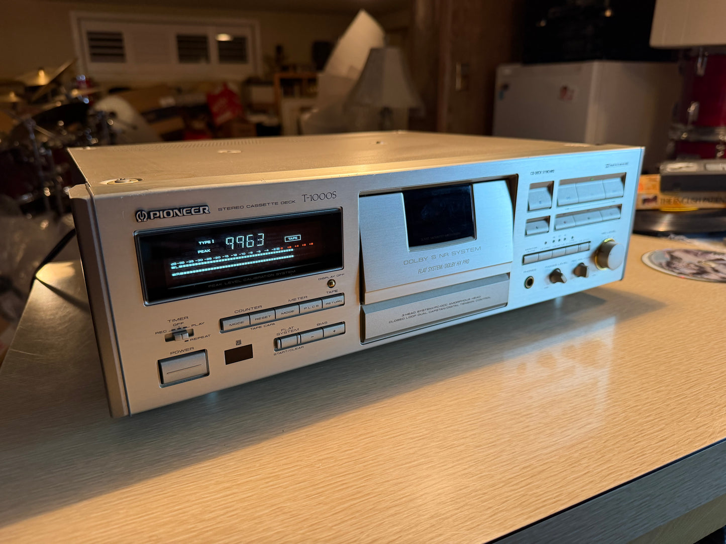 Pioneer T-1000S CT-93 3-Head Dolby B, C, S, Hx Pro  Cassette Deck Pro Serviced🔥