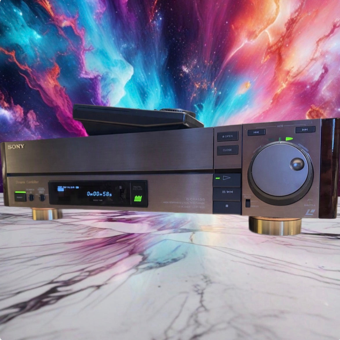Vintage Sony LDP-900 LaserDisc Player | High-End G-Chassis Japanese Pro Serviced