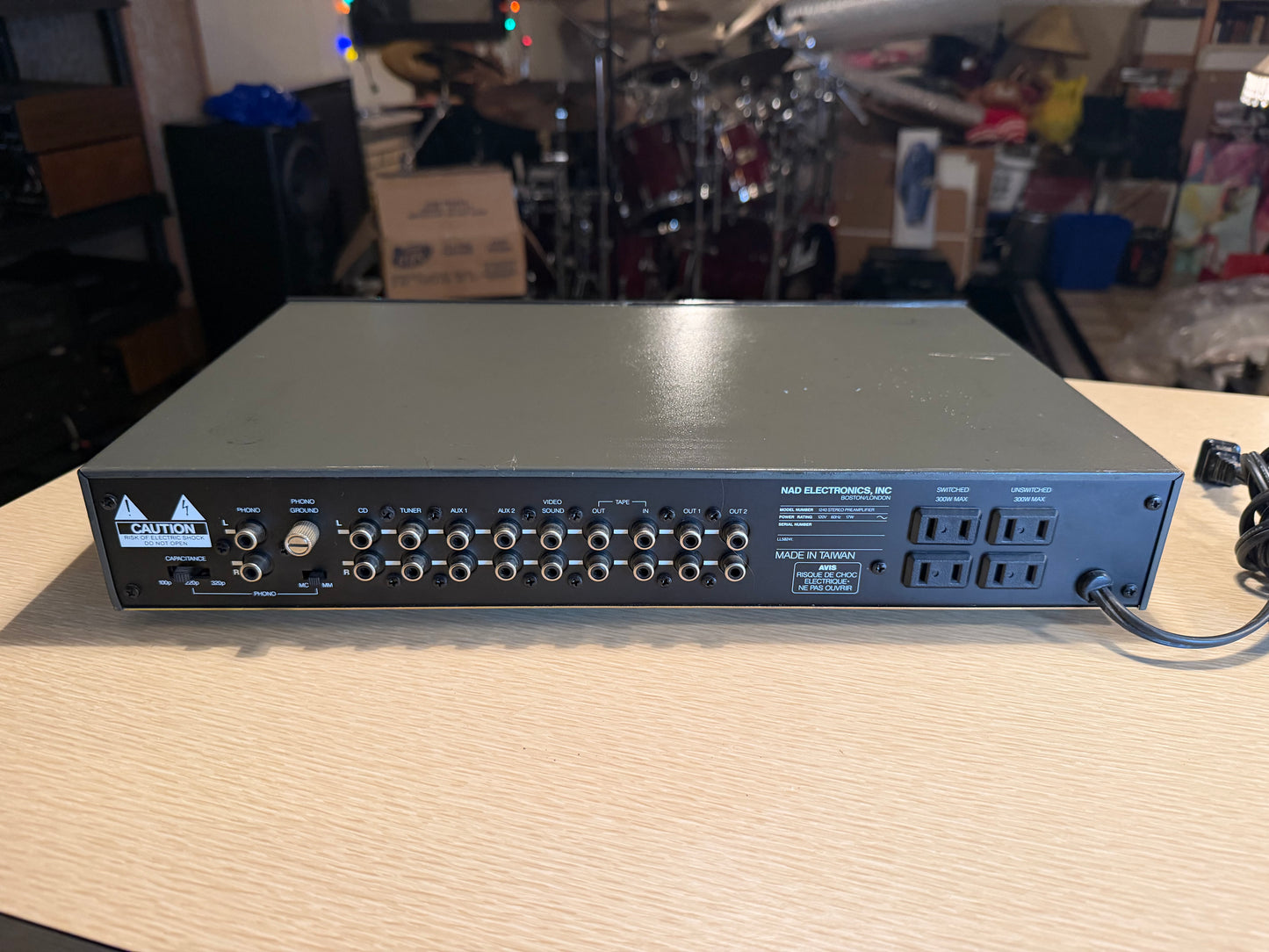NAD 1240 Vintage Stereo Pre-Amplifier. Recapped, Full Serviced Works Amazing🎶🔥