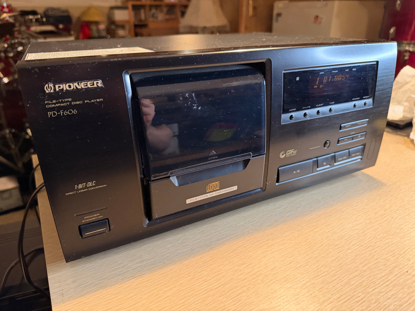 Pioneer PD-F606  File-Type 25-Disc CD Changer Player HIFI Cleaned And Serviced🎶