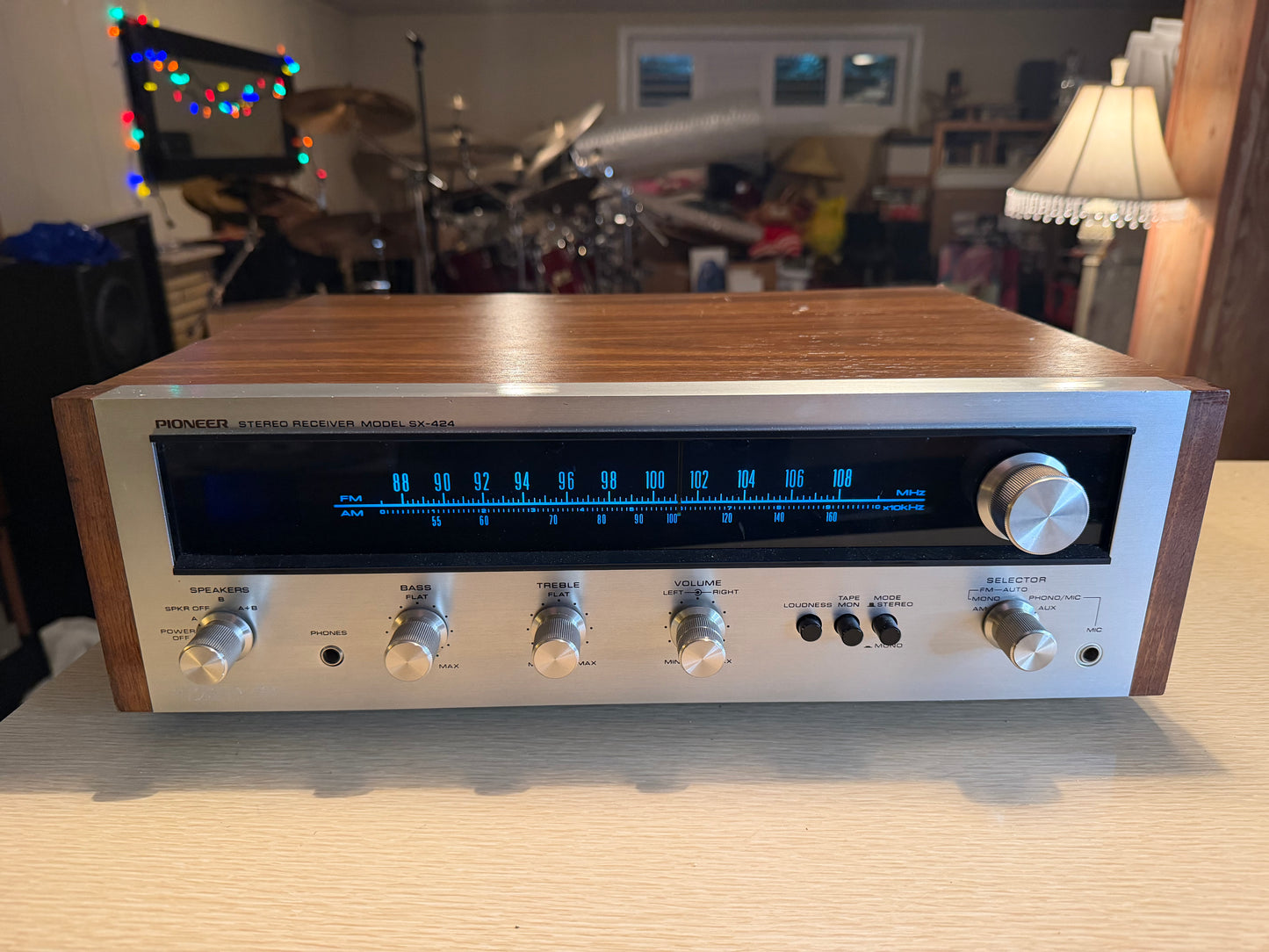 Pioneer SX-424 Stereo Receiver- Excellent Shape - Full Fresh Service Beauty 🎶🔥