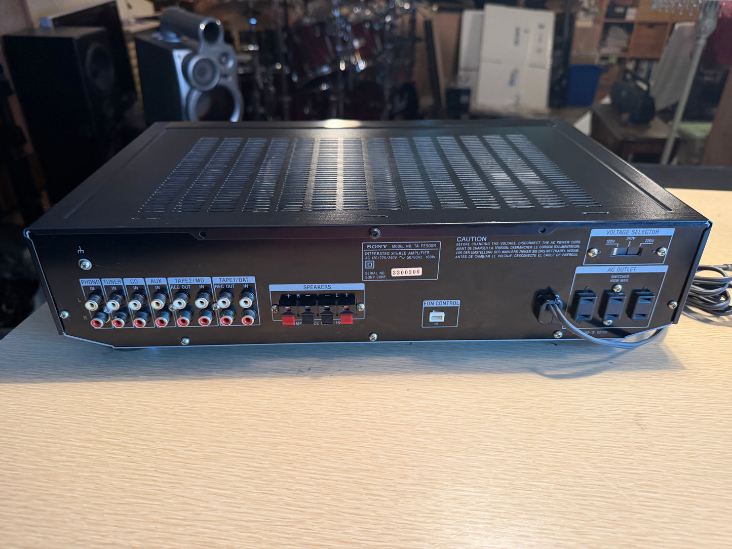 Sony TA-FE500R Integrated Stereo Amplifier Hifi System Separate SERVICED Remote!