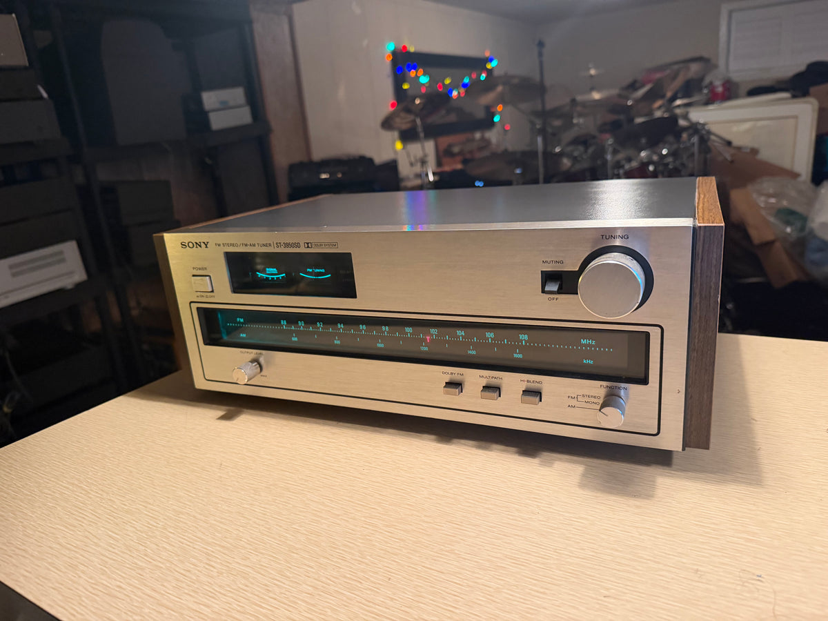 Sony FM Stereo FM-AM Tuner ST-3950SD Full Fresh Service Very Rare Beauty 🔥🎶