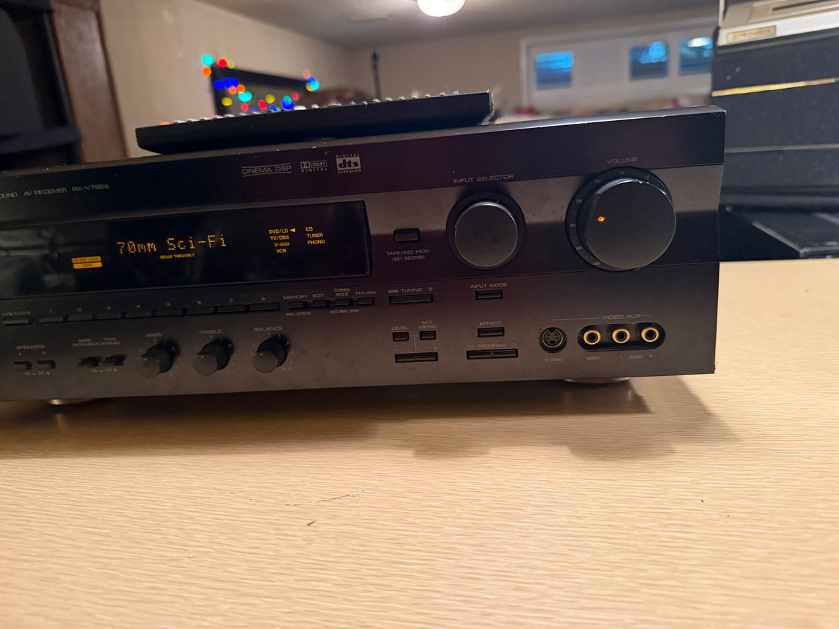 Yamaha RX-V795a A/V Receiver Stereo 5.1 Channels Bundle w/Remote Serviced Beauty