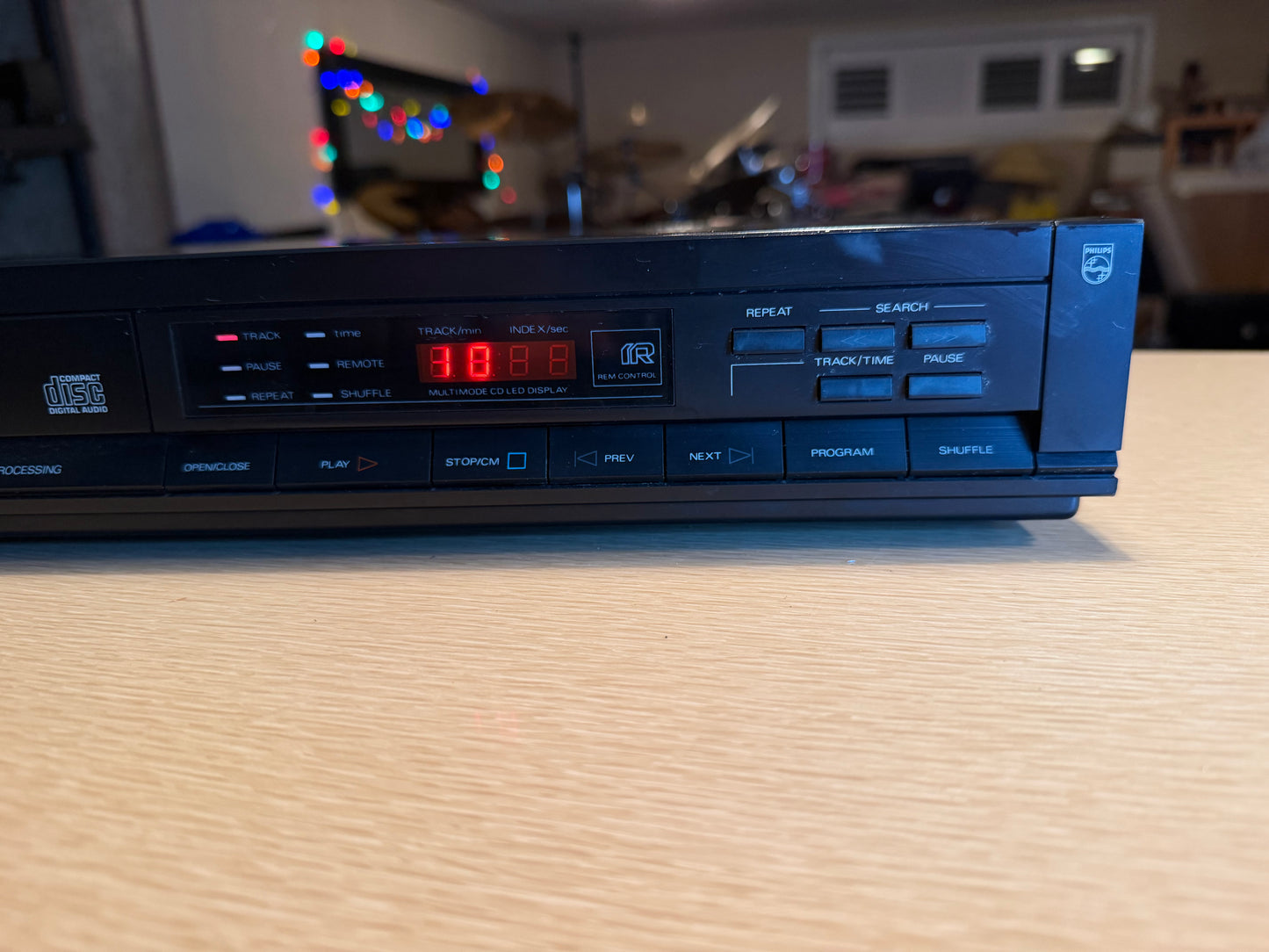 Philips Magnavox CD492 CD Player Vintage Compact Disc Player Serviced New Belts!