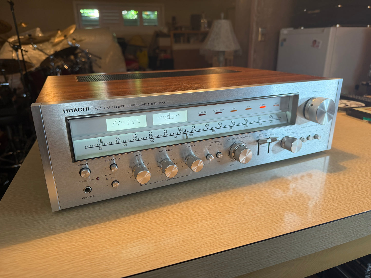 Hitachi SR-903 75WPC Stereo Receiver Amplifier Freshly Serviced Near Mint CND🔥