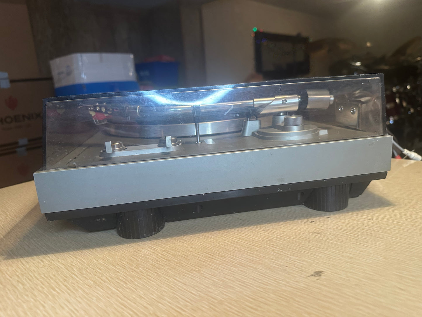 Vintage High Fidelity AKAI AP-100 C Fully Functional Extremely Rare *NEW BELT*