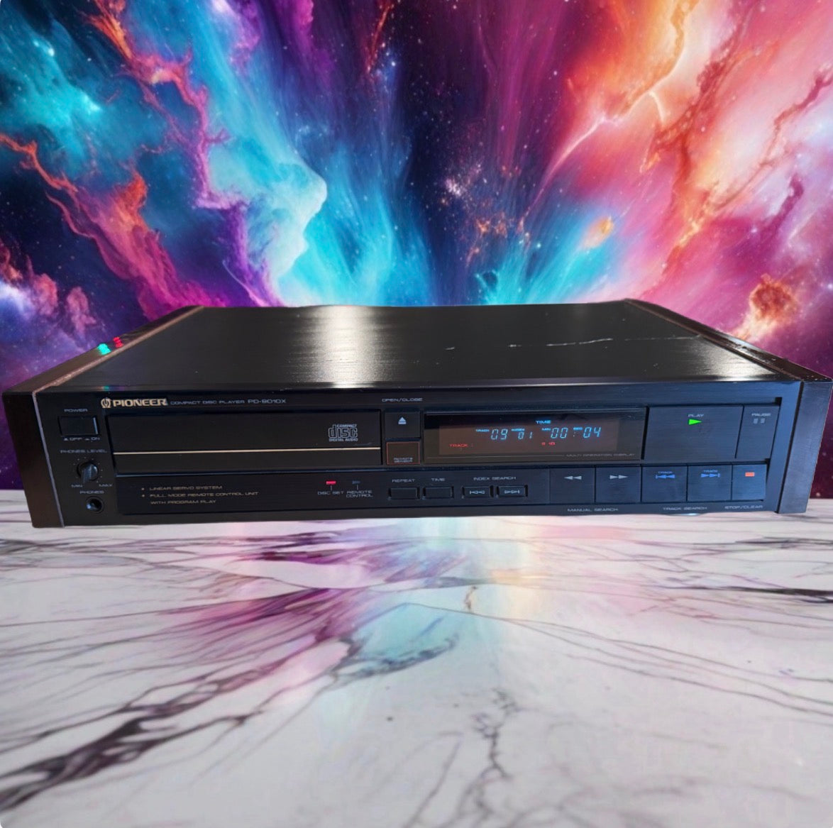 Pioneer PD-9010x CD Player - Wood Sides - Made in Japan Tested Working X Rare🎶