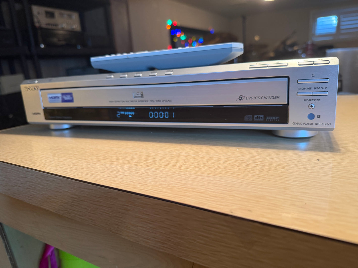 Sony DVP-NC85H 5 DVD Digital Video CD Compact Disc Changer HDMI Remote Serviced