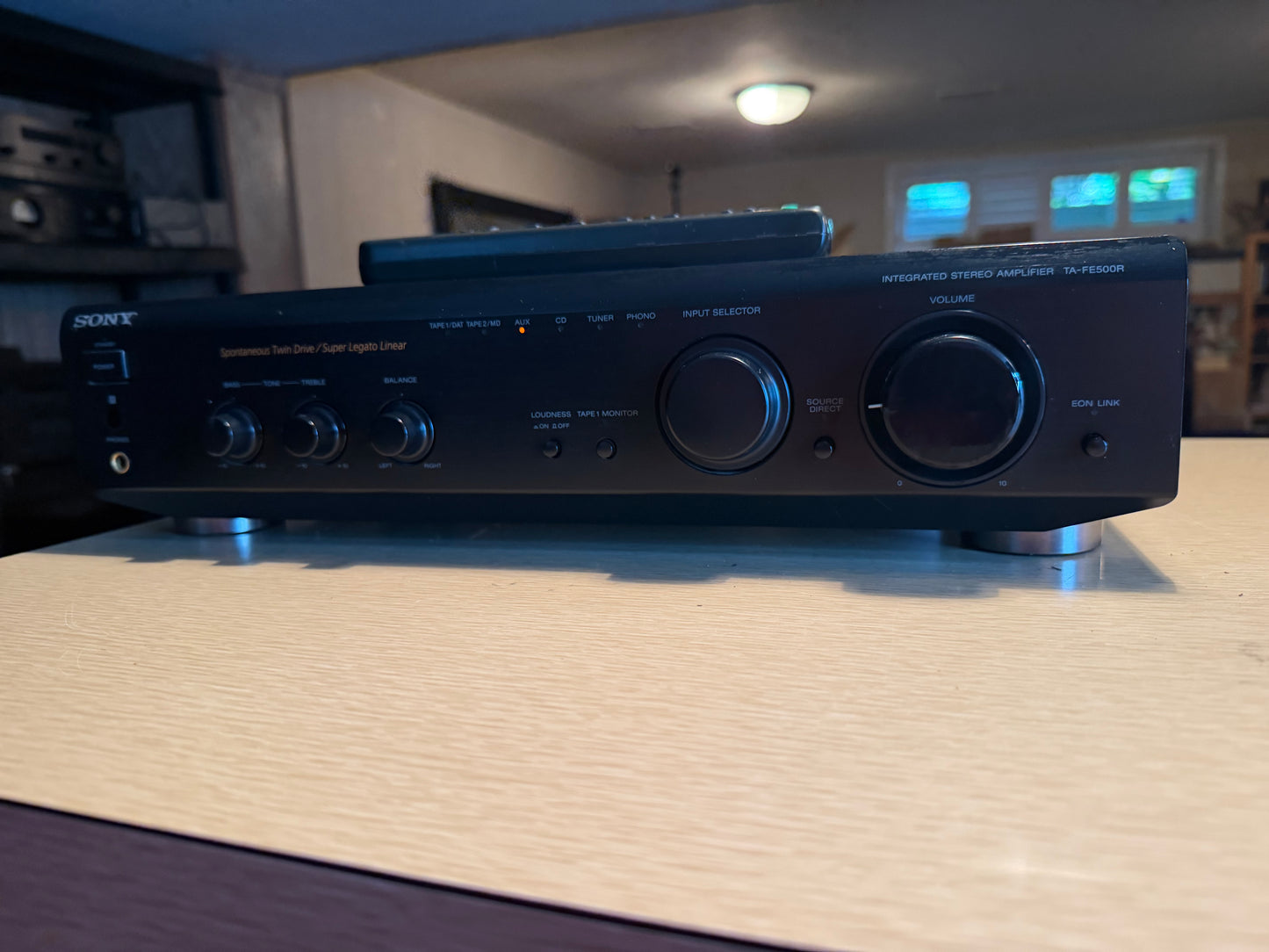 Sony TA-FE500R Integrated Stereo Amplifier Hifi System Separate SERVICED Remote!