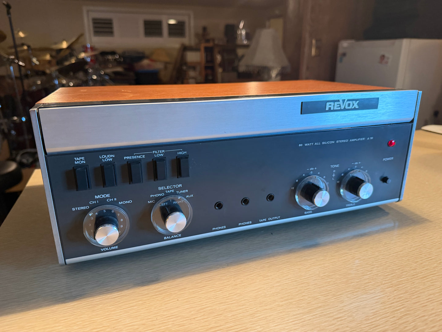 VTG Revox A78 Solid-State Integrated Stereo Amplifier Serviced Sounds Great Rare