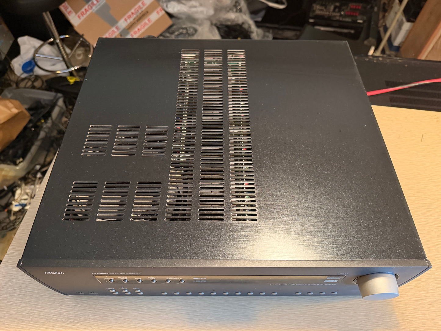 Arcam AVR350 7.1 Channel AV Receiver Mint Condition Beast Full Fresh Service🔥🎶
