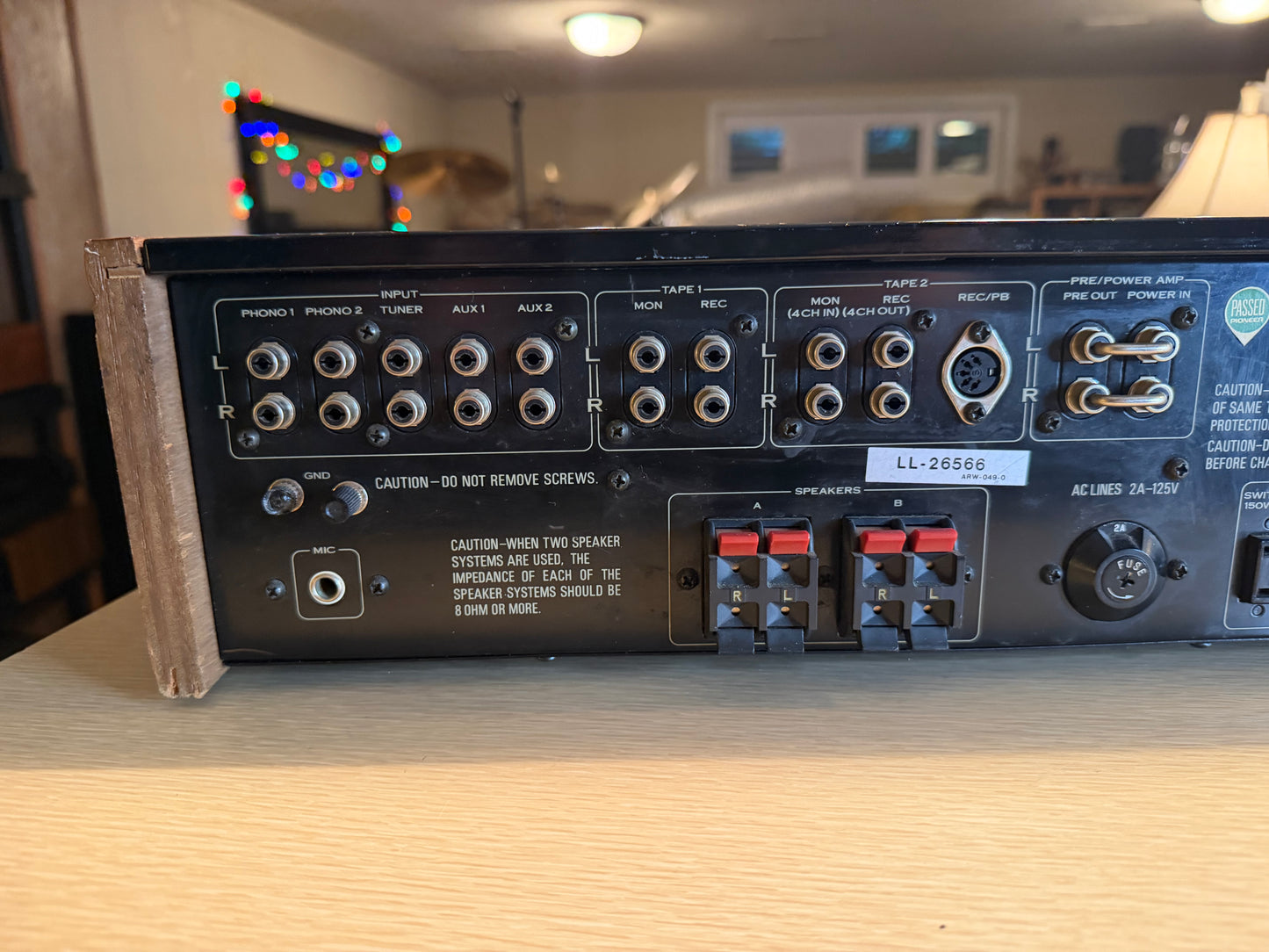 Rare Pioneer SA-7100 Integrated Amplifier Silver Face VTG Full Fresh Service🎶🔥