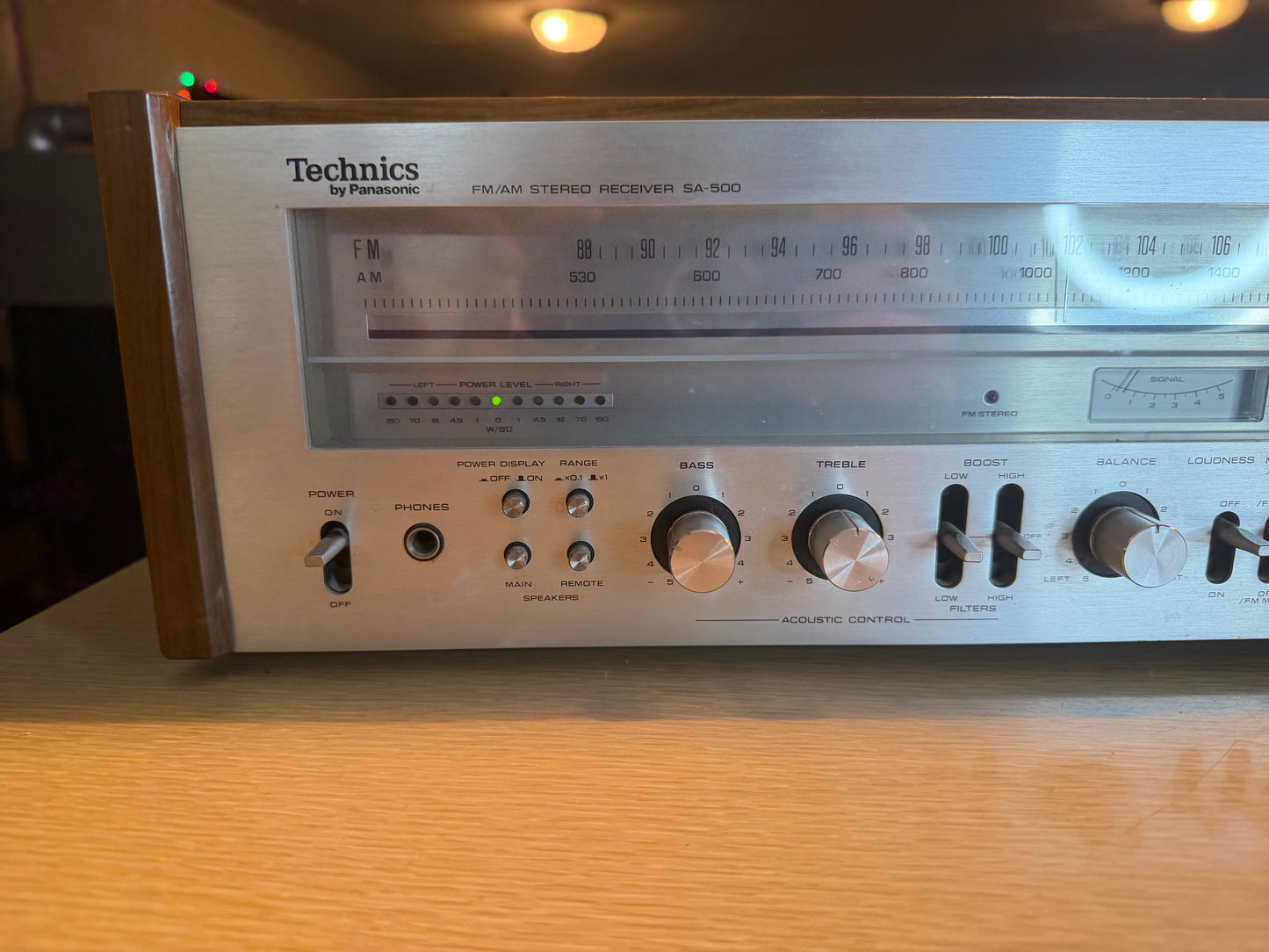 Technics SA-500 Stereo Receiver PRO FULL FRESH SERVICE RECAPPED BEAUTIFUL GEM💎