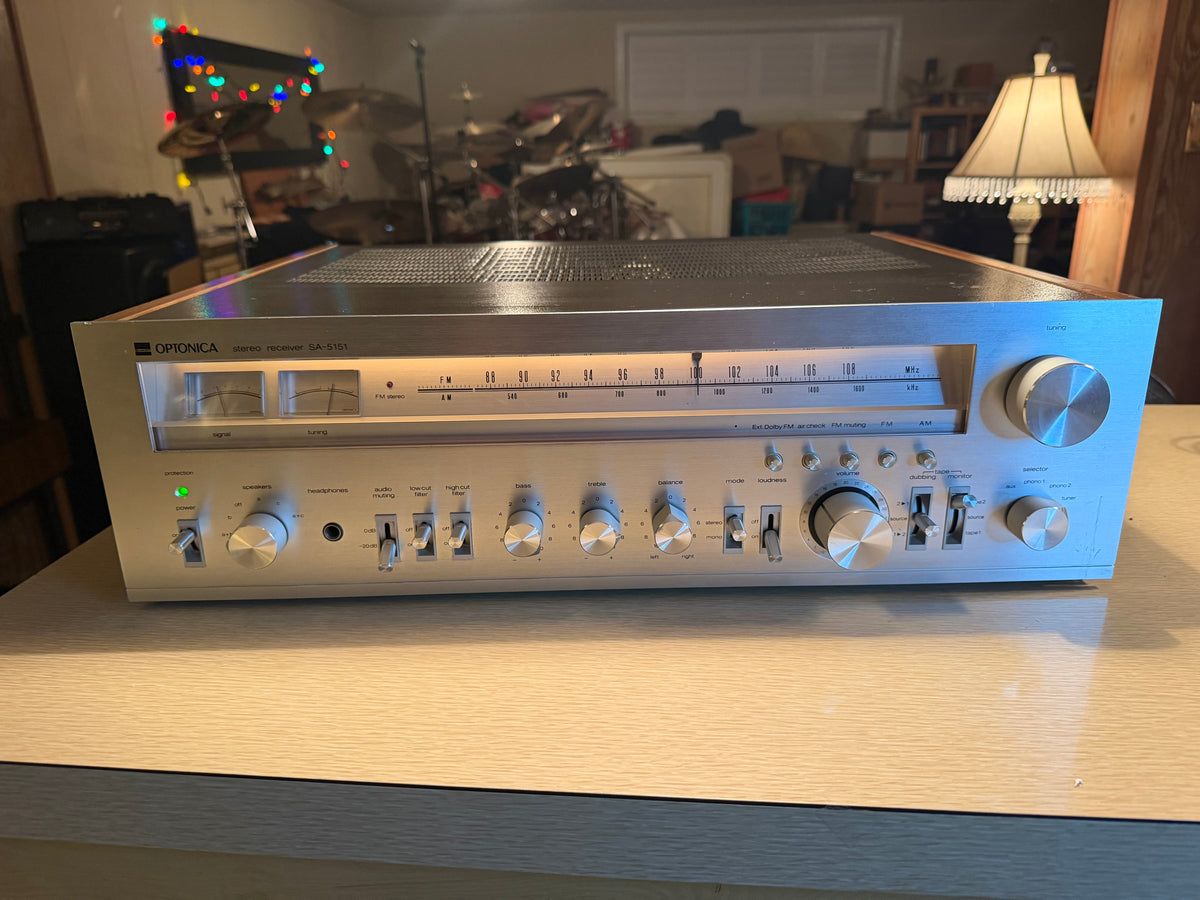 Optonica SA-5151 Vintage AM/FM Stereo Receiver MONSTER Serviced Sharp 85WPC🔥🎶