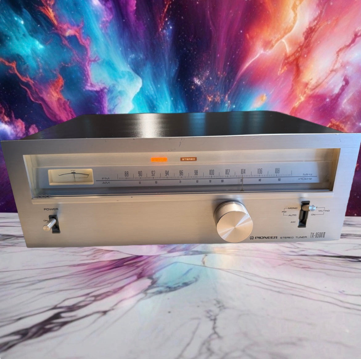 Vintage Pioneer Stereo Tuner TX-6500 II FRESH Service Beauty Very Rare Works🎶🔥
