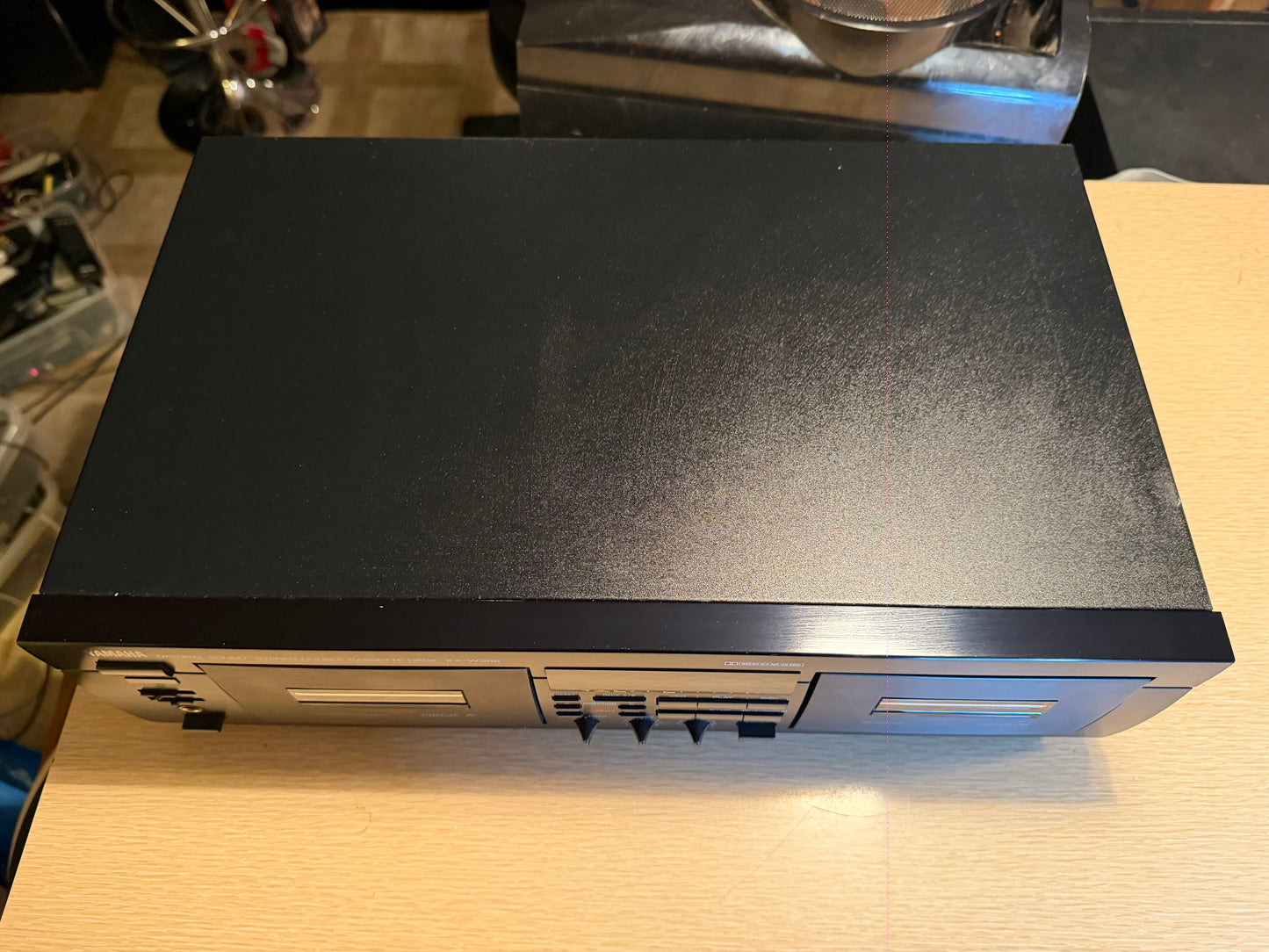 Yamaha KX-W382 Dual Cassette Deck Recorder FRESH SERVICING Near Mint Beauty 🎶💎