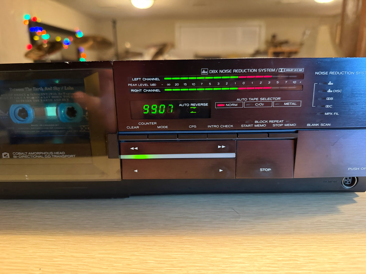 TEAC R-777X Cassette Deck 3 Head SUCK FACE! Auto Reverse, dbx, Dolby BC Serviced