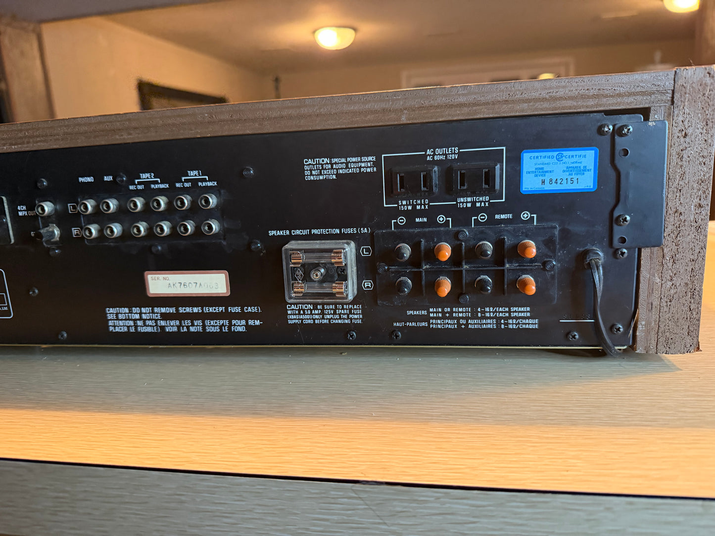 Technics Sa 5570 Stereo Receiver Amplifier 85 WPC Excellent Shape Fresh Service!