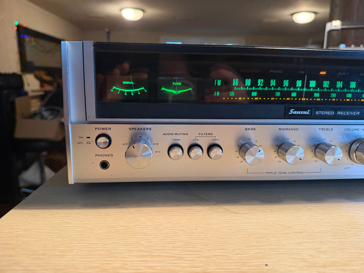 Vintage Sansui 881 Stereo Receiver Recapped Pro Serviced MINT Condition Beauty🎶