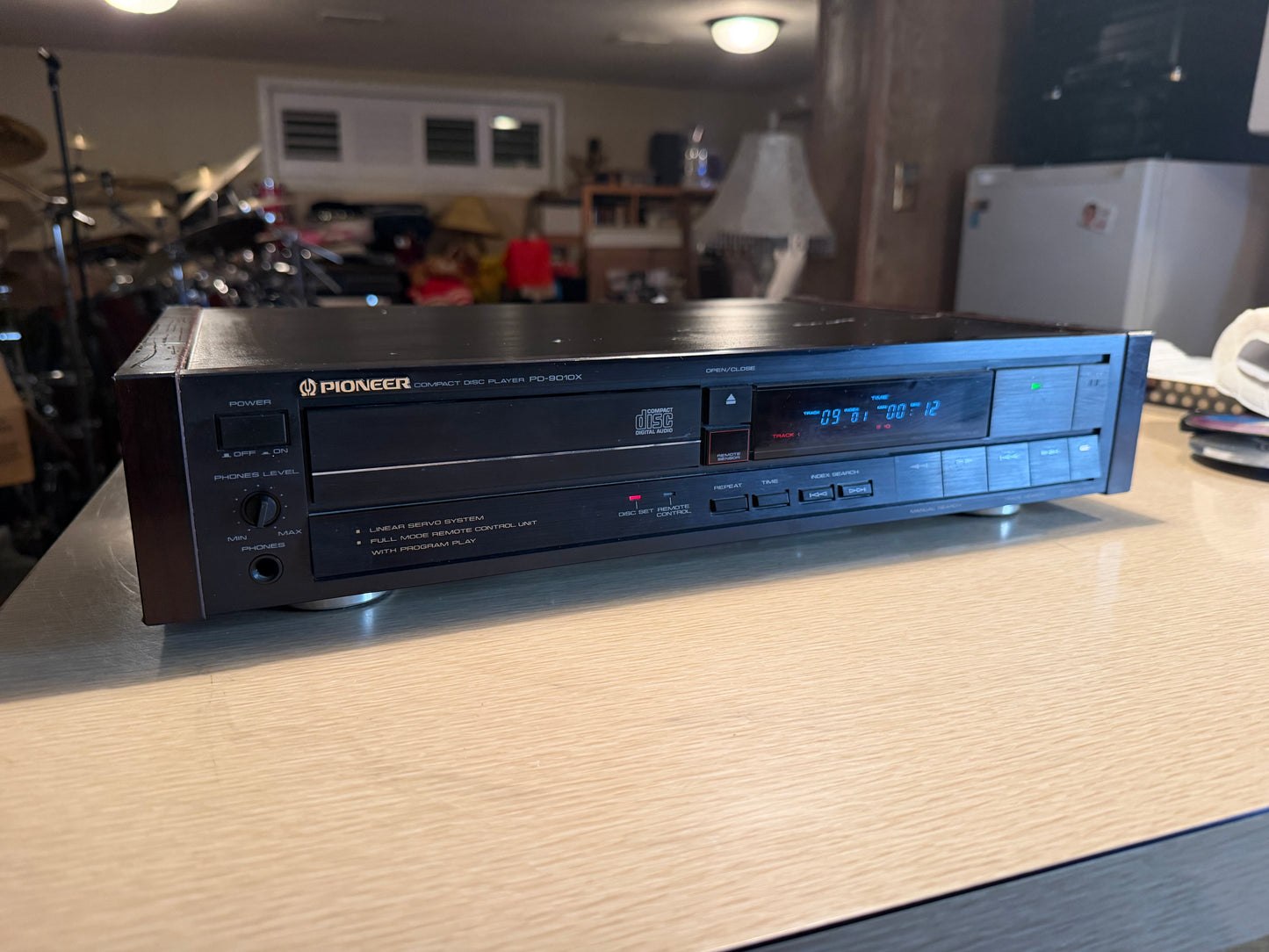 Pioneer PD-9010x CD Player - Wood Sides - Made in Japan Tested Working X Rare🎶