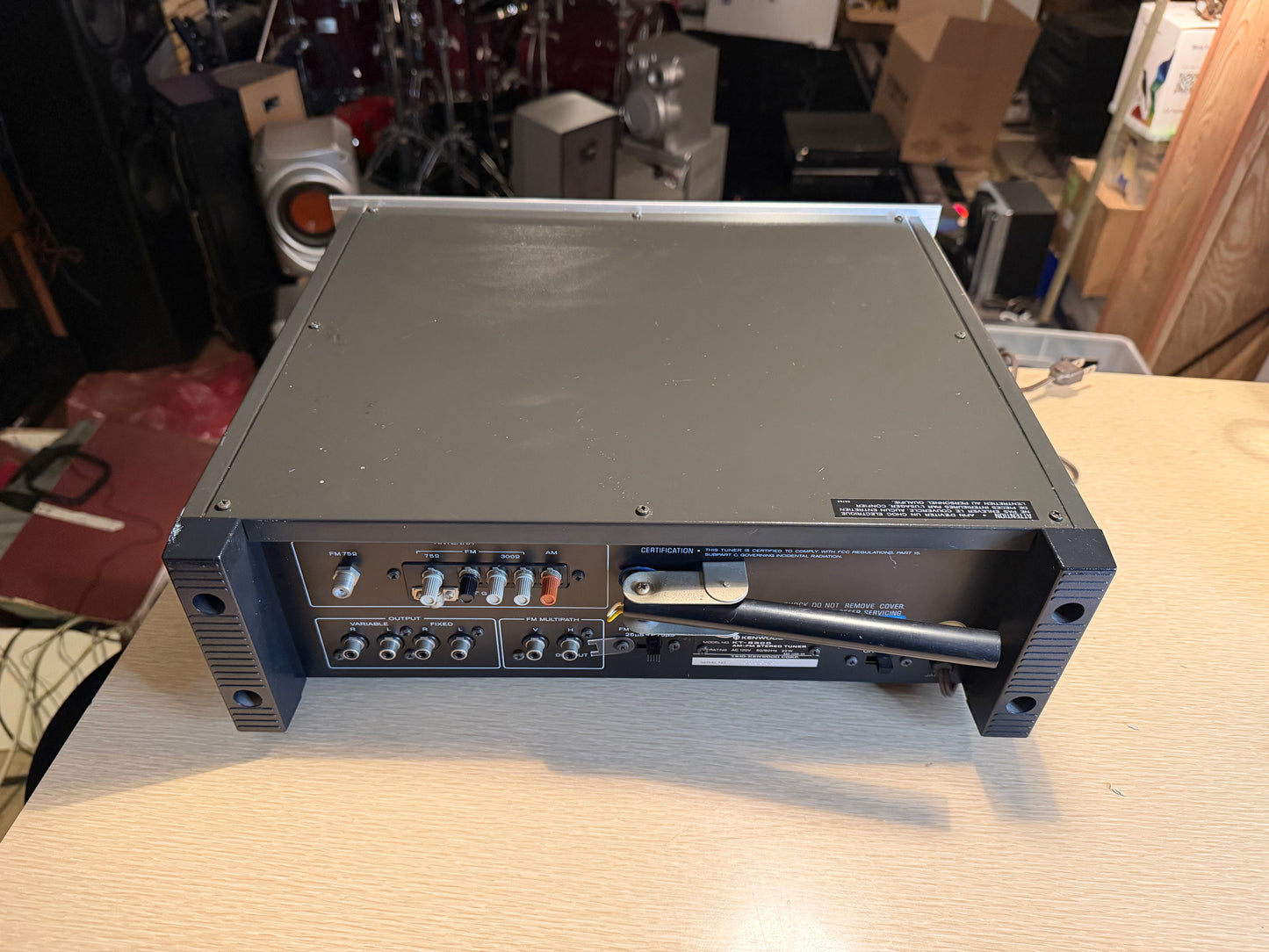 KENWOOD KT-8300 AM/FM Stereo Tuner Tested FULL FRESH SERVICE V RARE BEAUTY🎶🔥