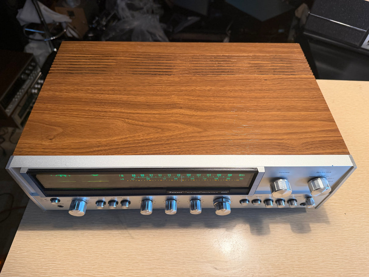 Vintage Sansui 881 Stereo Receiver Recapped Pro Serviced MINT Condition Beauty🎶