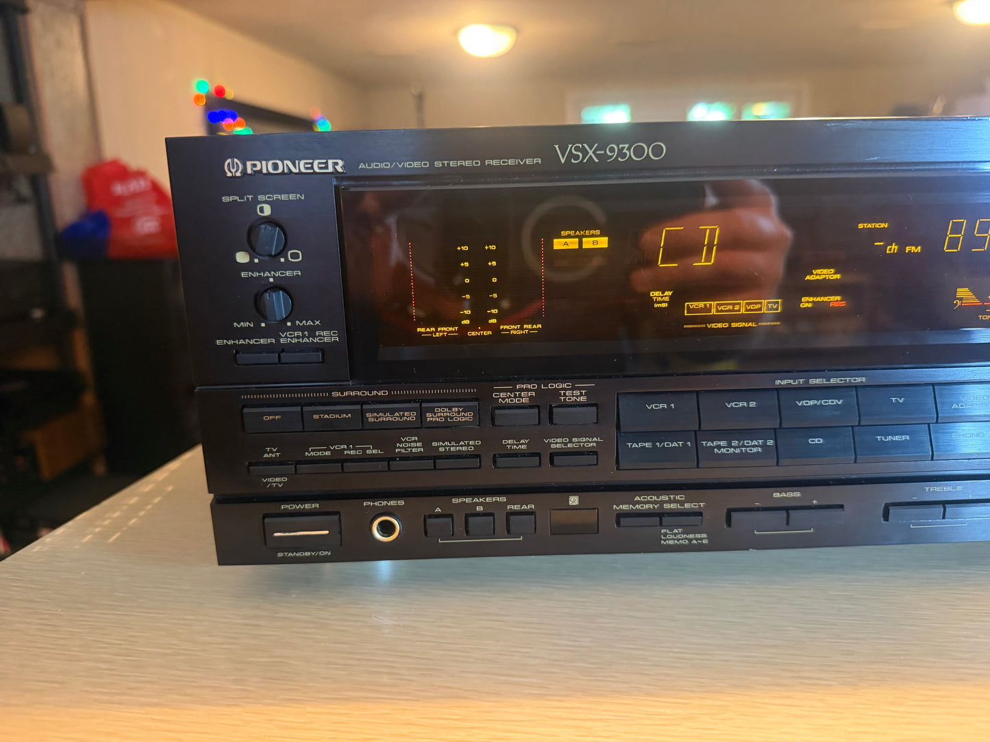 Pioneer VSX-9300s MONSTER Stereo Receiver Dolby Surround FULL Servicing 125WPC!