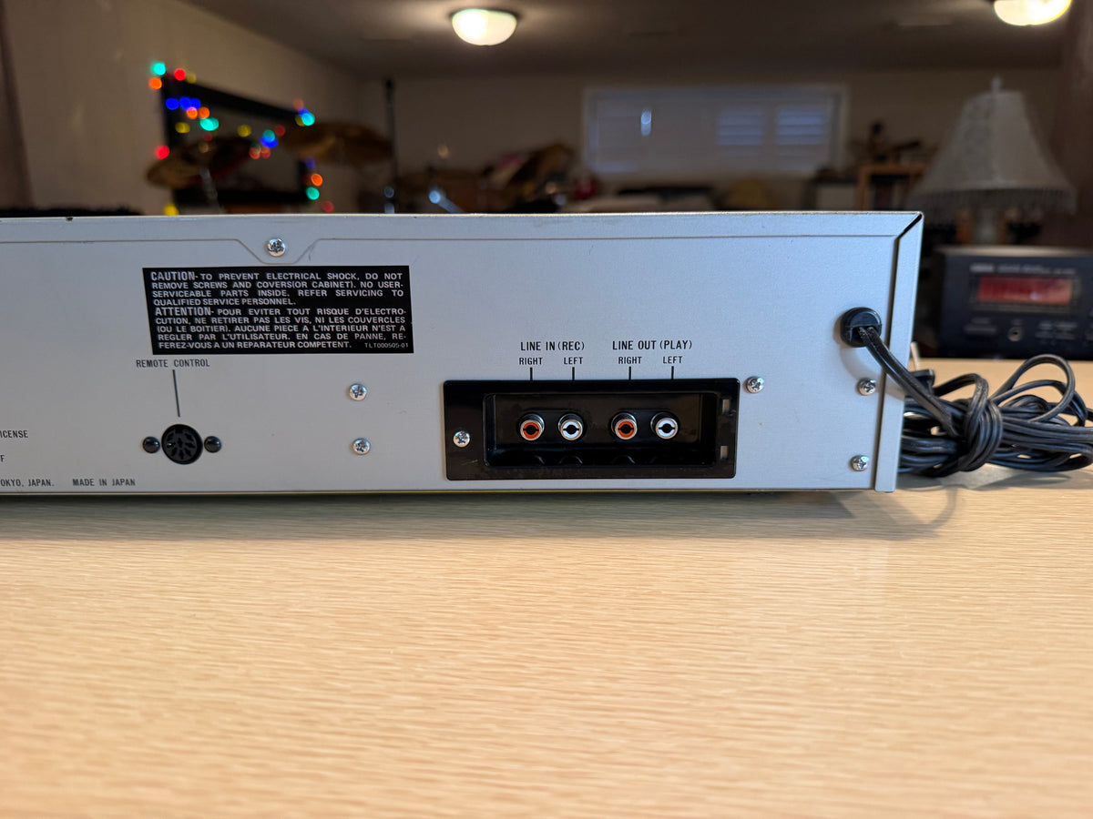 Vintage JVC DD-77 3 Head High Fidelity Stereo Cassette Deck Freshly Serviced🎶🔥