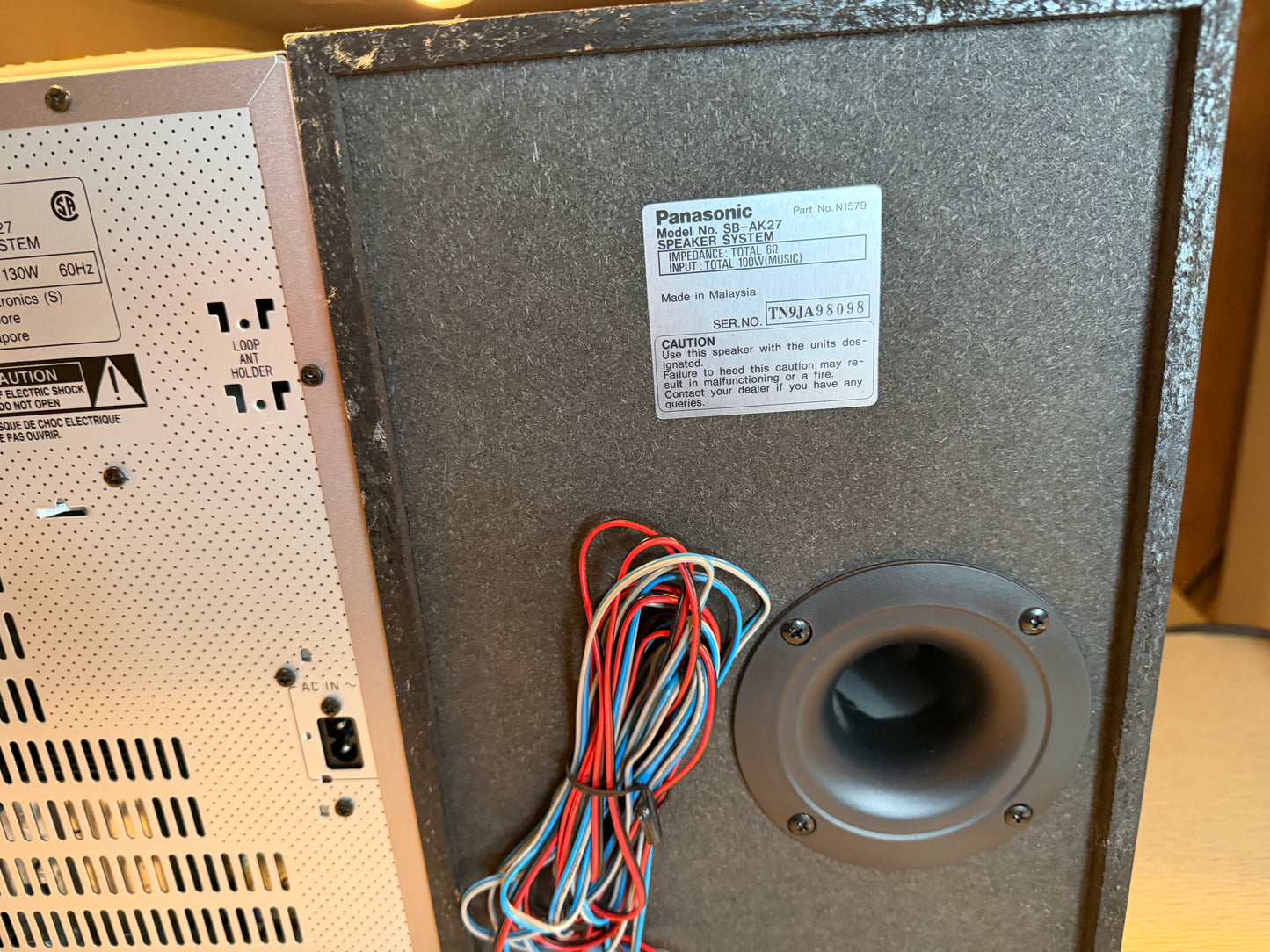 Panasonic SA-AK27 (5 CD). EXCELLENT ALL FUNCTIONS OPERATIONAL GEM💎 Remote Inc✅