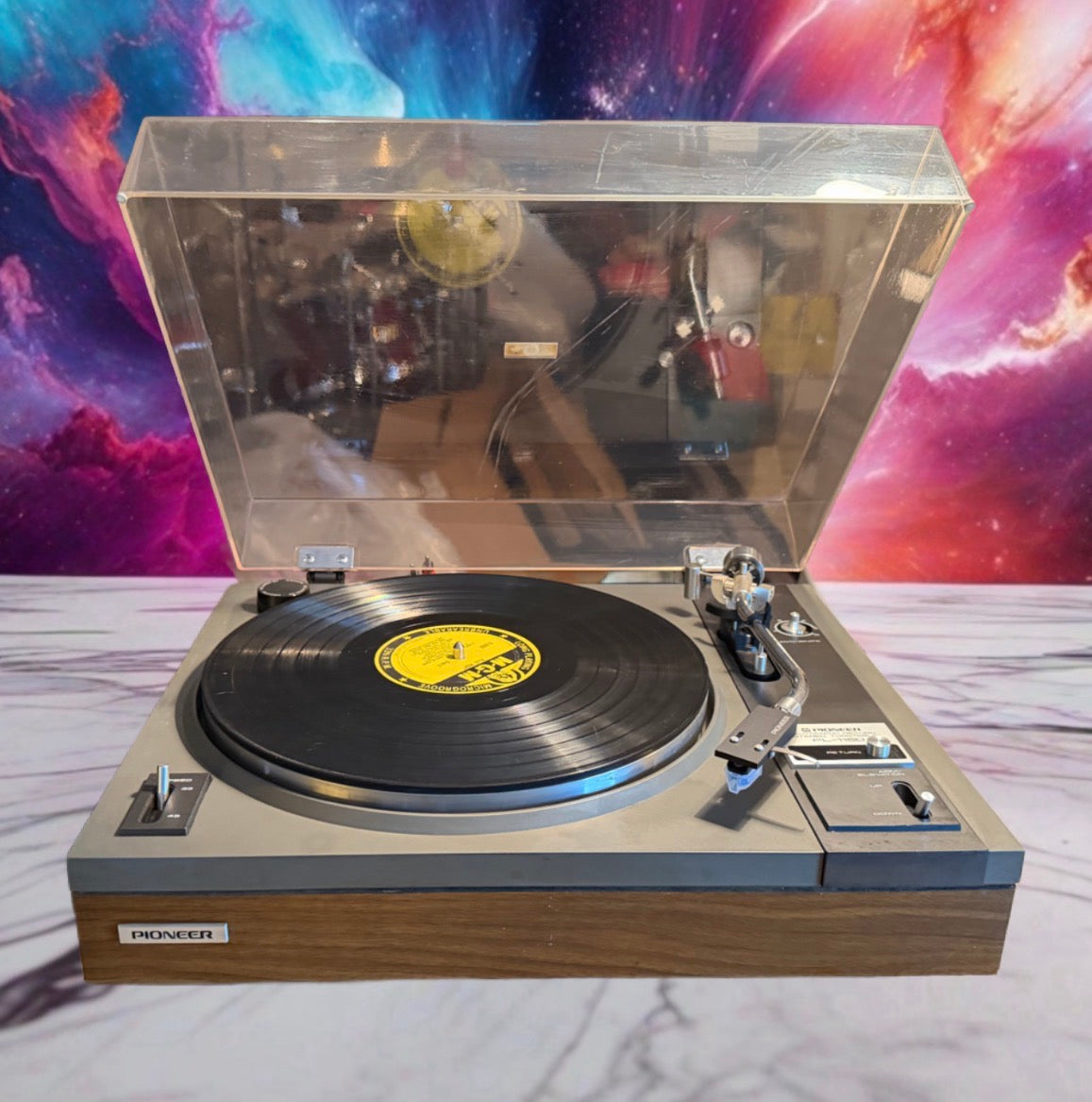 1976 Pioneer PL-115D Belt-Drive Turntable, New Belt + Stylus, Serviced Beauty🎶