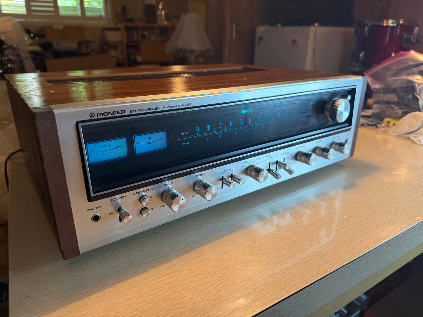 Vintage Pioneer SX-737 Stereo Receiver - New Lamps - FRESHLY Serviced Beauty🔥🎶