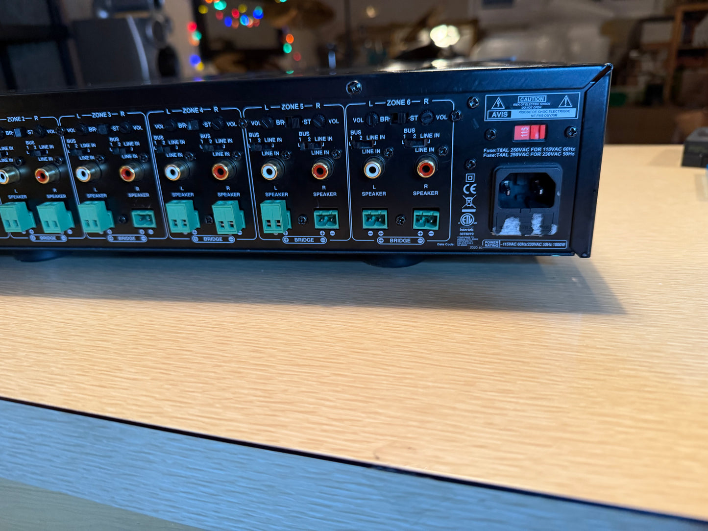 Dayton Audio MA1240a Multi-Zone 12 Channel Amplifier FRESHLY SERVICED 🔥