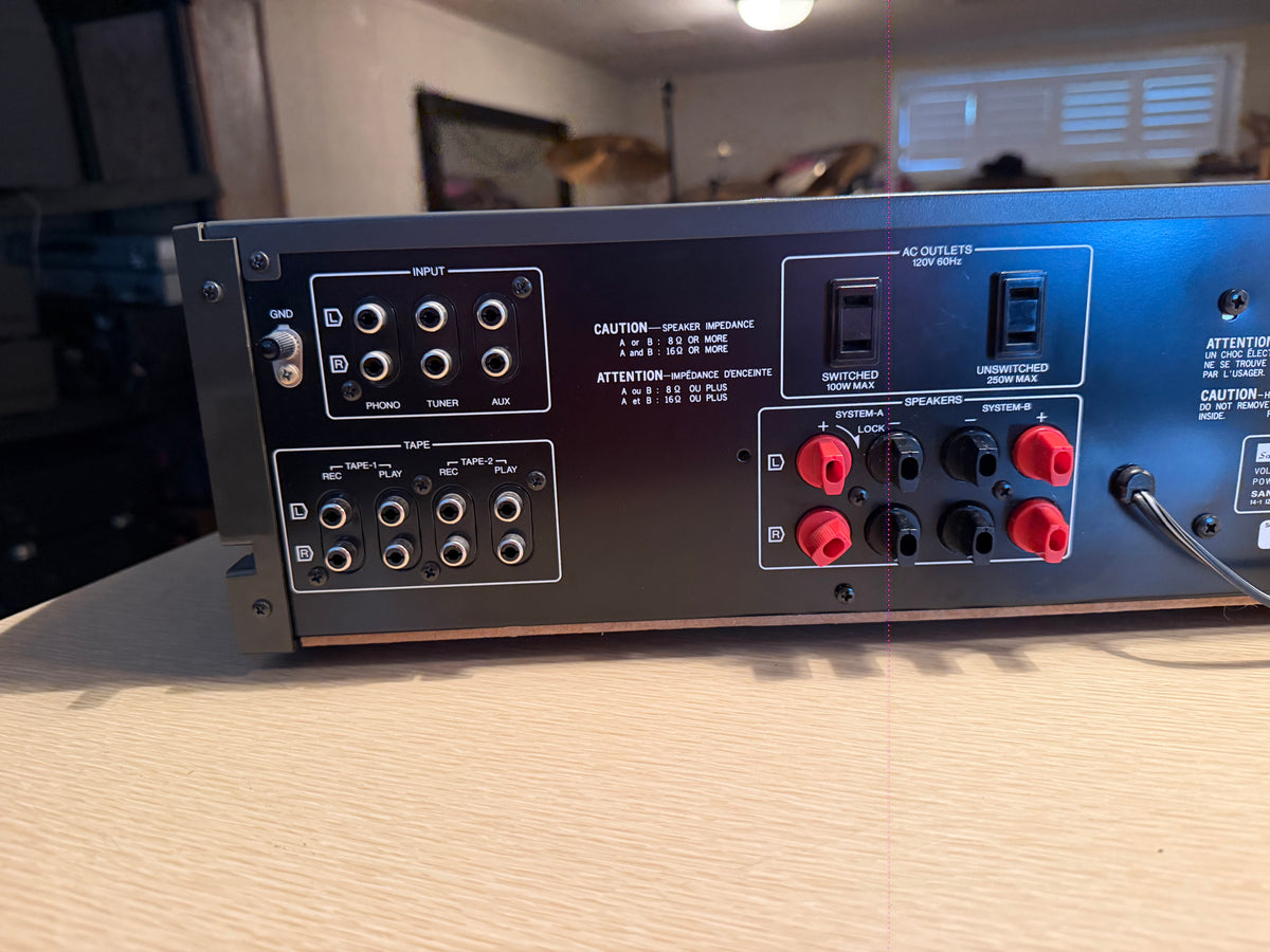 MINT Sansui A-80 Vintage Integrated DC Servo Stereo Amplifier 65WPC Serviced🔥🎶