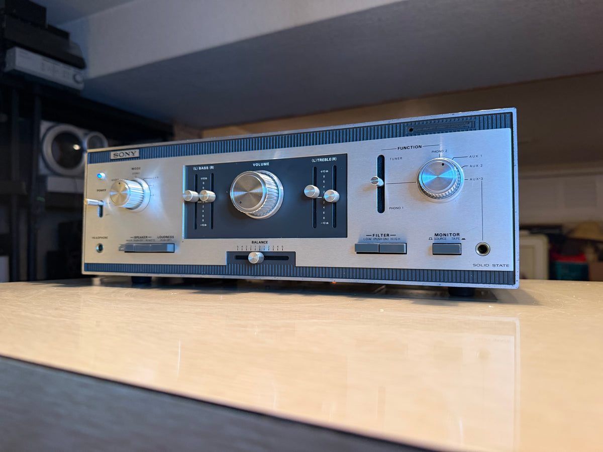Sony TA-1144 - Early 70s Integrated Amplifier Full FRESH Servicing High Fidelity