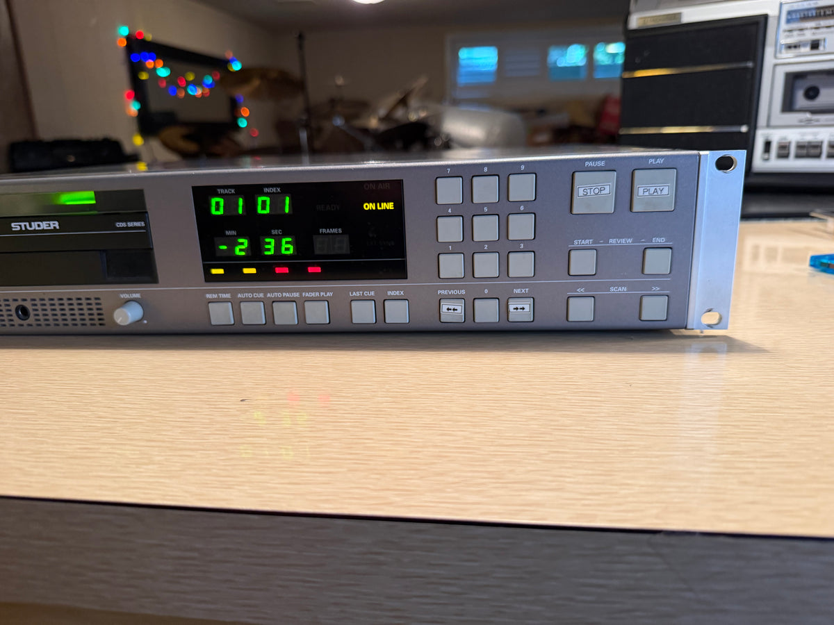 Studer D732 Professional Cd Player Cds Series Rack Mount Very Rare Serviced🔥🎶