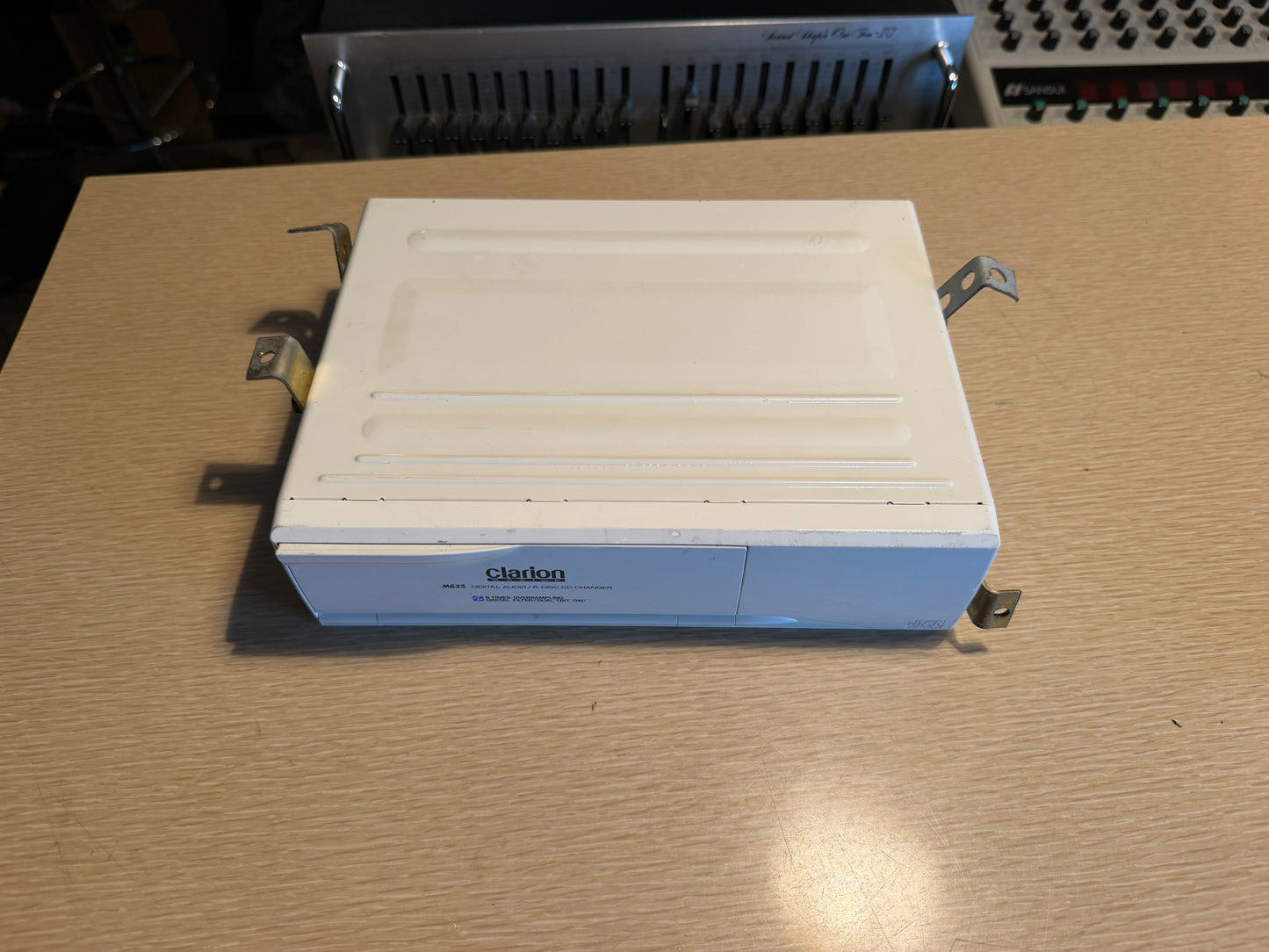 Vintage Clarion Marine 6 Disc CD Changer M635 X Rare Boat Cd Player Tested⛵️🛥️