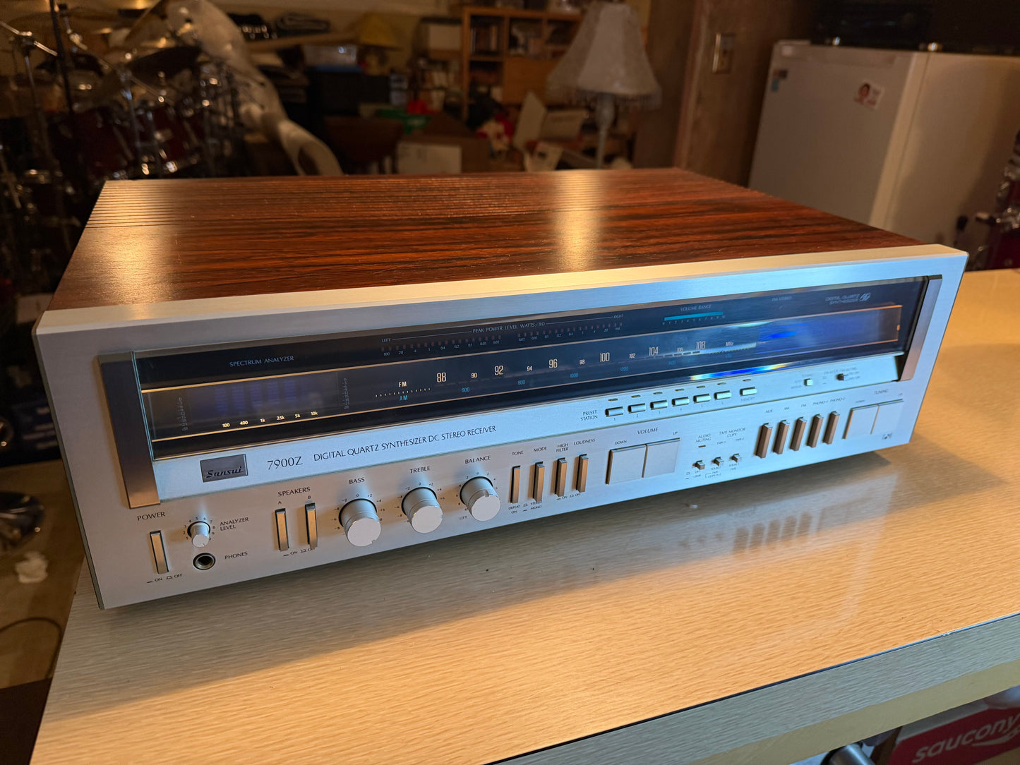 Sansui 7900Z Am/Fm Quartz Stereo Receiver 100WPC MONSTER FRESH FULL SERVICE MINT