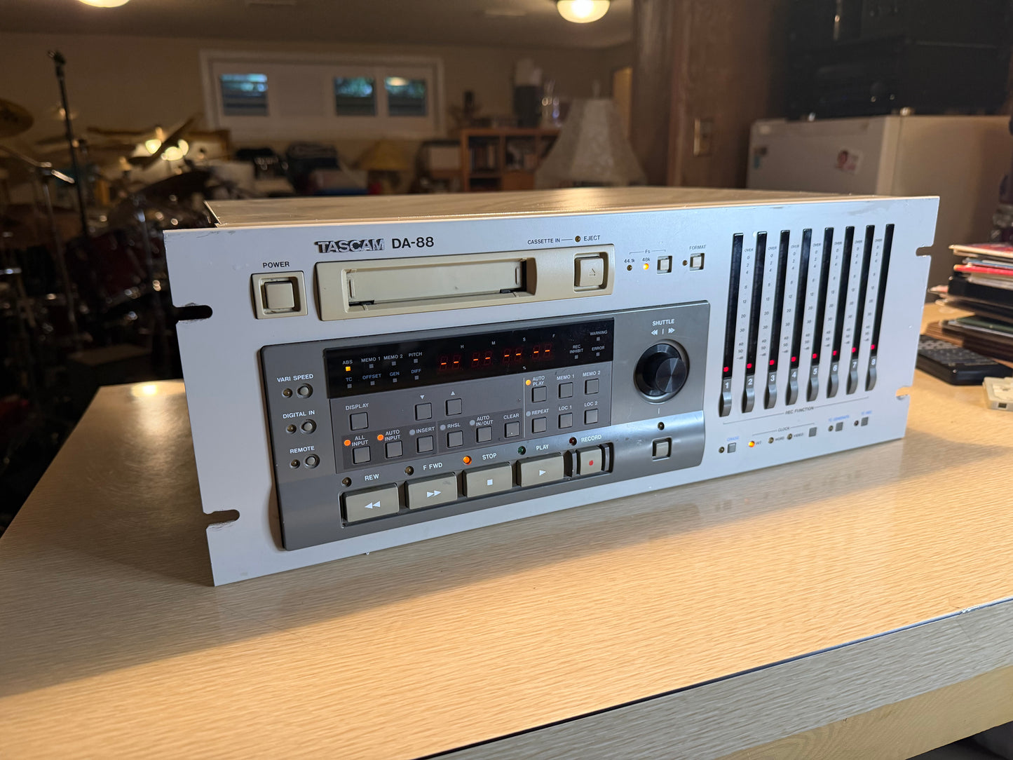 Tascam DA-88 Digital 8-Track Recorder – Tested Working, Professional Audio 🔥🎶